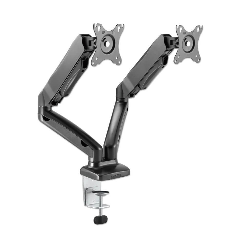 แขนจับจอมอนิเตอร์ MANHATTAN แบบ DUAL DESK รองรับขนาดจอ 17-32 นิ้ว_0