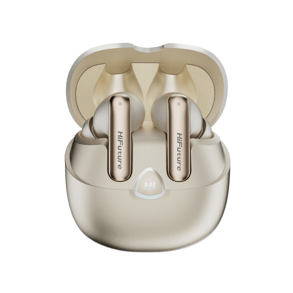 หูฟังไร้สาย HIFUTURE SONICAIR สี CHAMPAGNE GOLD