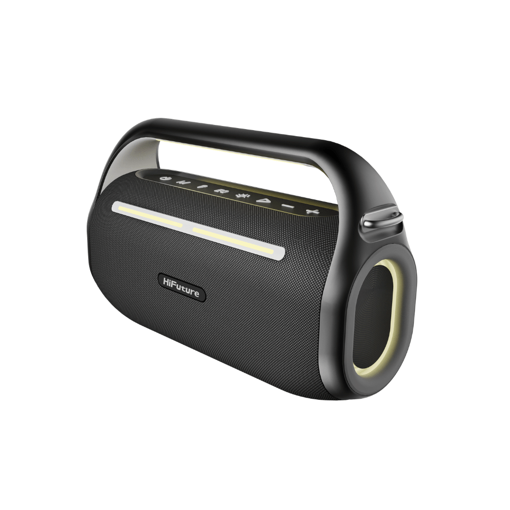 ลำโพงบลูทูธ สำหรับร้องคาราโอเกะ HIFUTURE MUSICBOX 100 สีดำ