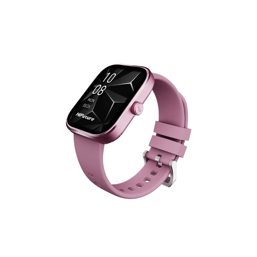 สมาร์ทวอทช์ HIFUTURE LUME PRO หน้าจอ AMOLED 1.85 นิ้ว สีชมพู