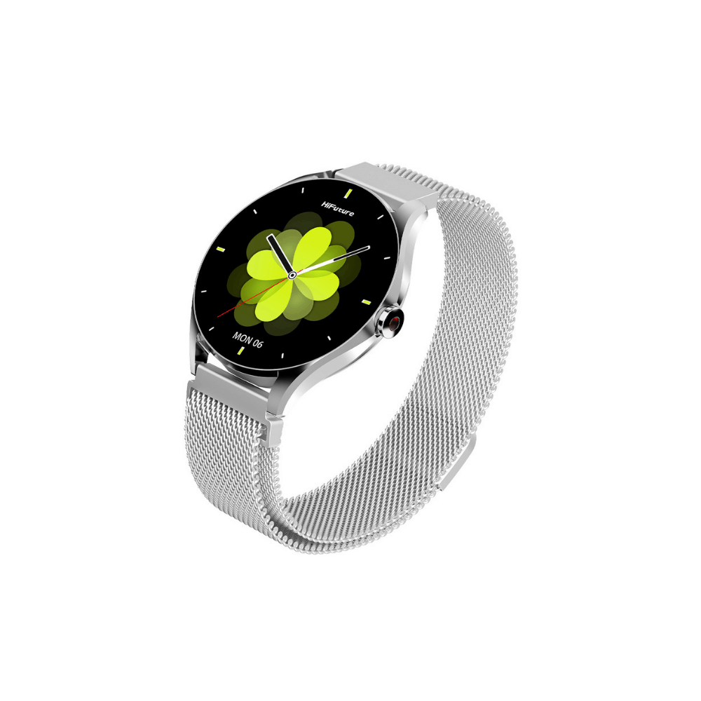 สมาร์ทวอทช์ HIFUTURE AURA 2 หน้าจอ AMOLED 1.32 นิ้ว สี SILVER