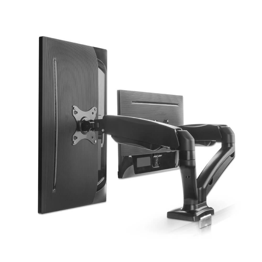 แขนจับจอมอนิเตอร์ MANHATTAN แบบ DUAL DESK รองรับขนาดจอ 17-32 นิ้ว_1