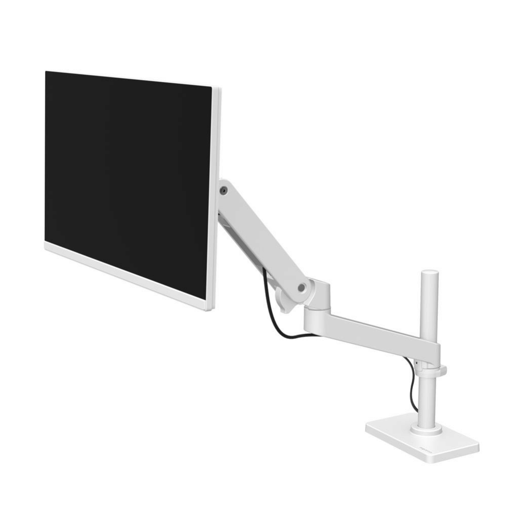 แขนจับจอมอนิเตอร์ ERGOTRON รุ่น LX PRO TALL POLE รองรับจอขนาด 34 นิ้ว สีขาว