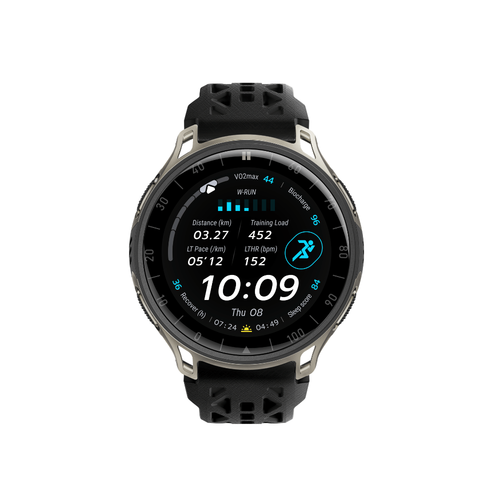 สมาร์ทวอทช์ AMAZFIT CHEETAH 2 PRO หน้าจอ 1.32" AMOLED สี TITANIUM