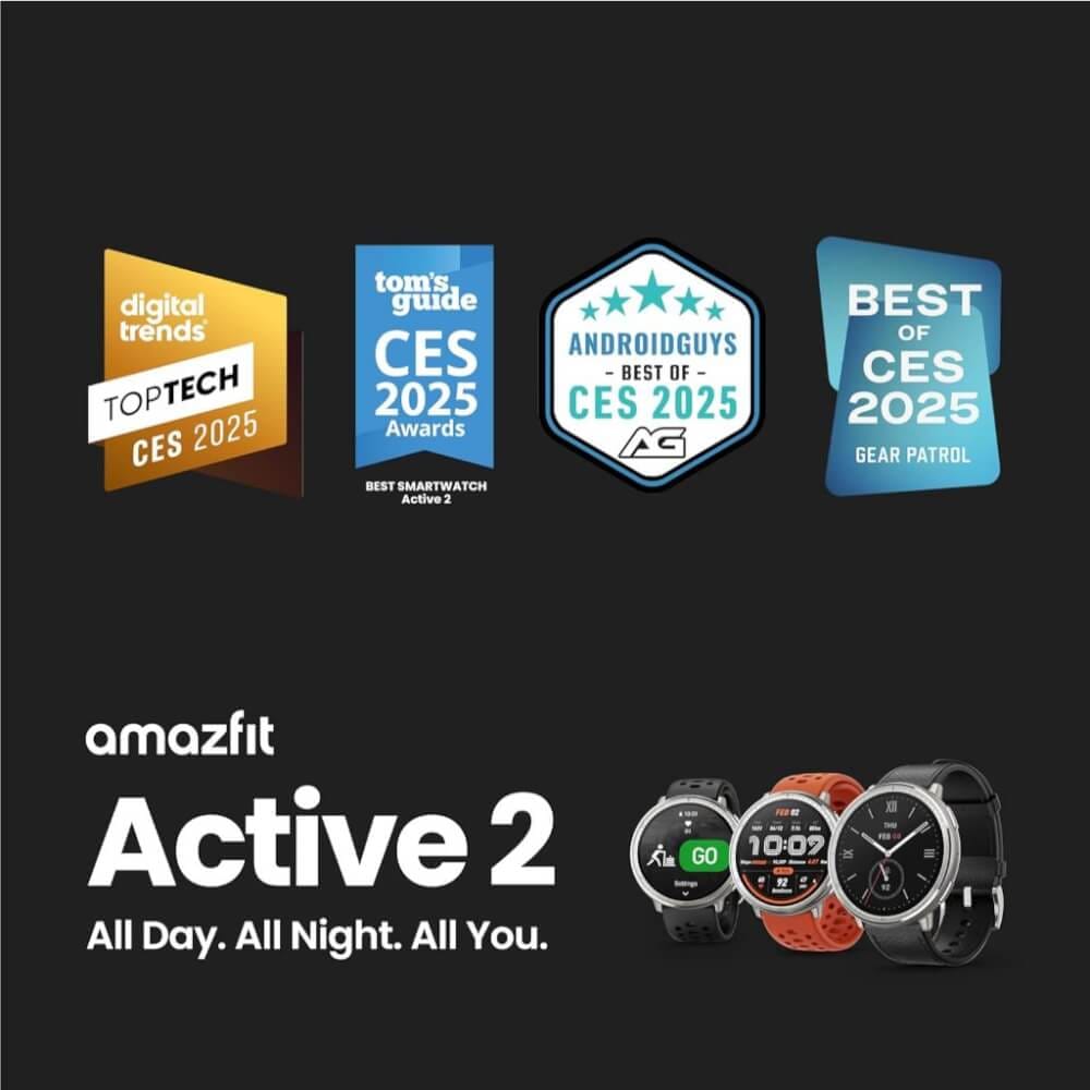 สมาร์ทวอทช์ AMAZFIT ACTIVE 2 หน้าจอ 1.32