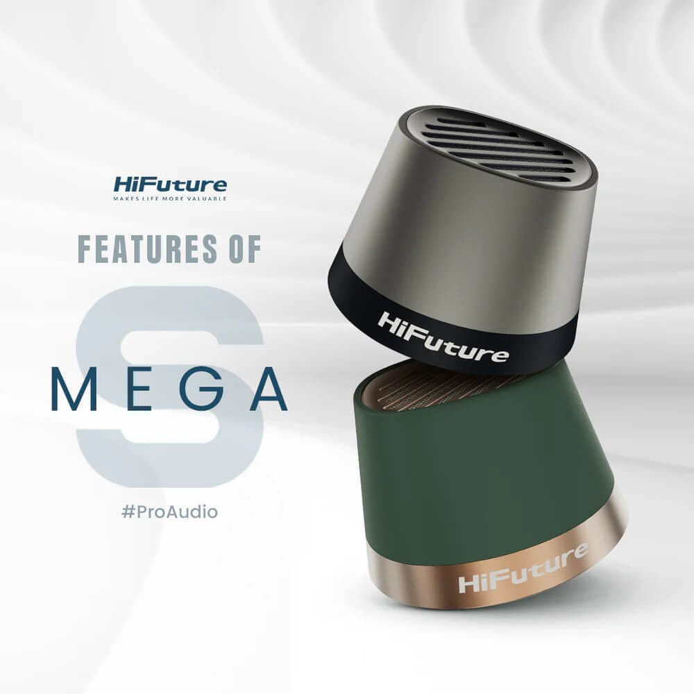 ลำโพงบลูทูธ HIFUTURE MEGA S สีดำ