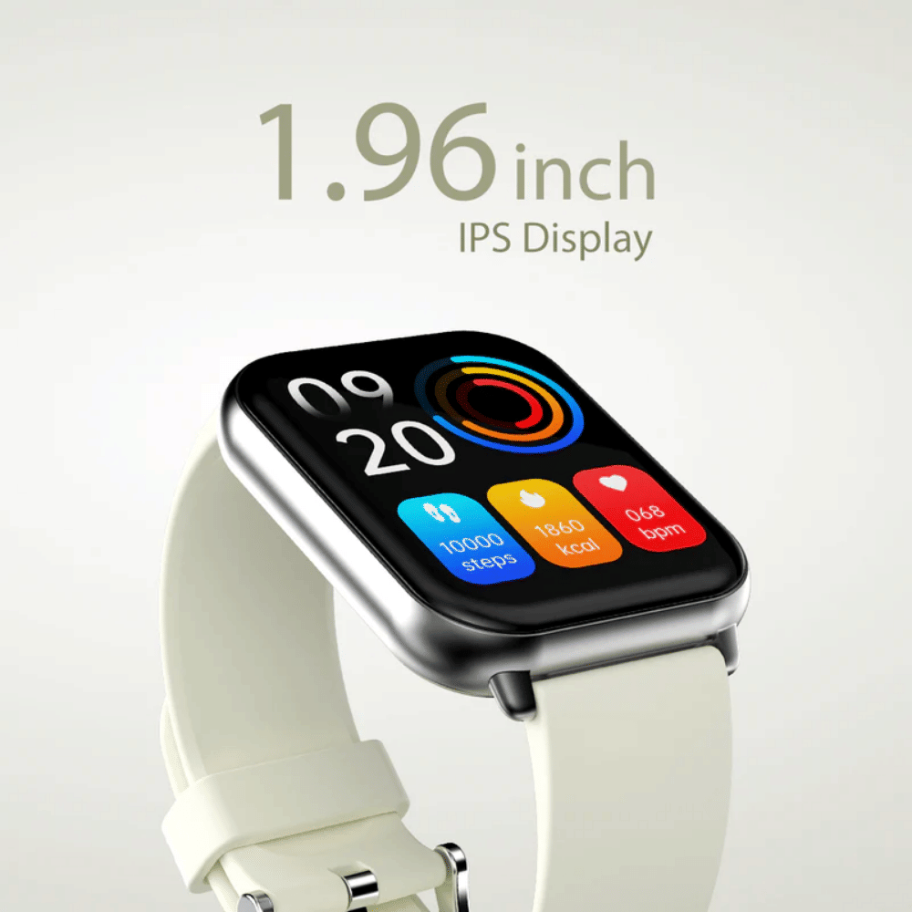 สมาร์ทวอทช์ HIFUTURE ZONE2 หน้าจอ IPS 1.96 นิ้ว สีเงิน