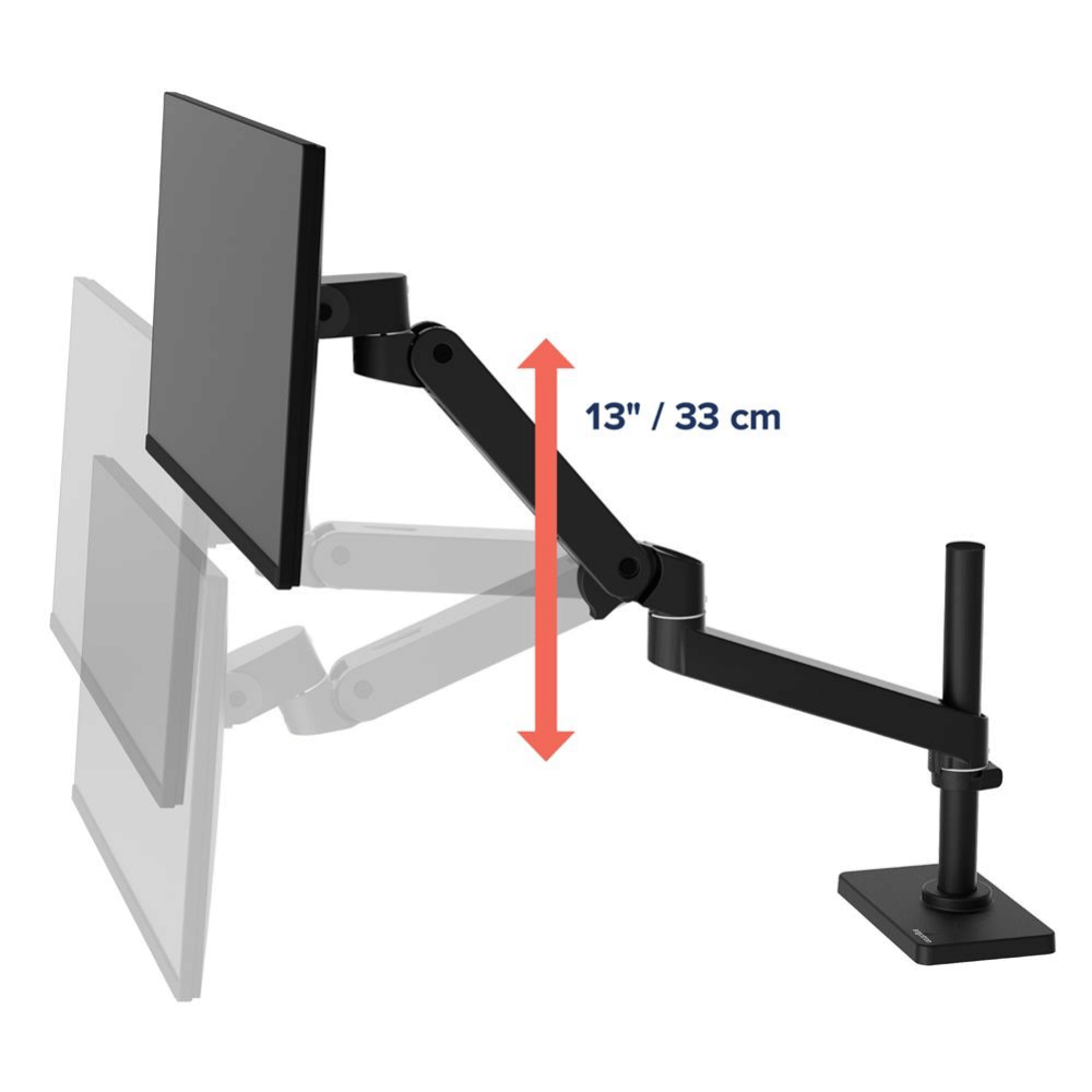 แขนจับจอมอนิเตอร์ ERGOTRON รุ่น LX PRO TALL POLE รองรับจอขนาด 34 นิ้ว สีดำ