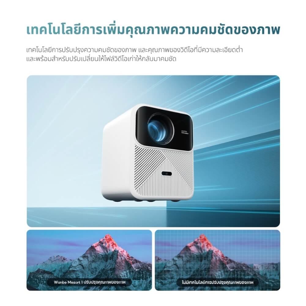 โปรเจคเตอร์ WANBO MOZART 1_4