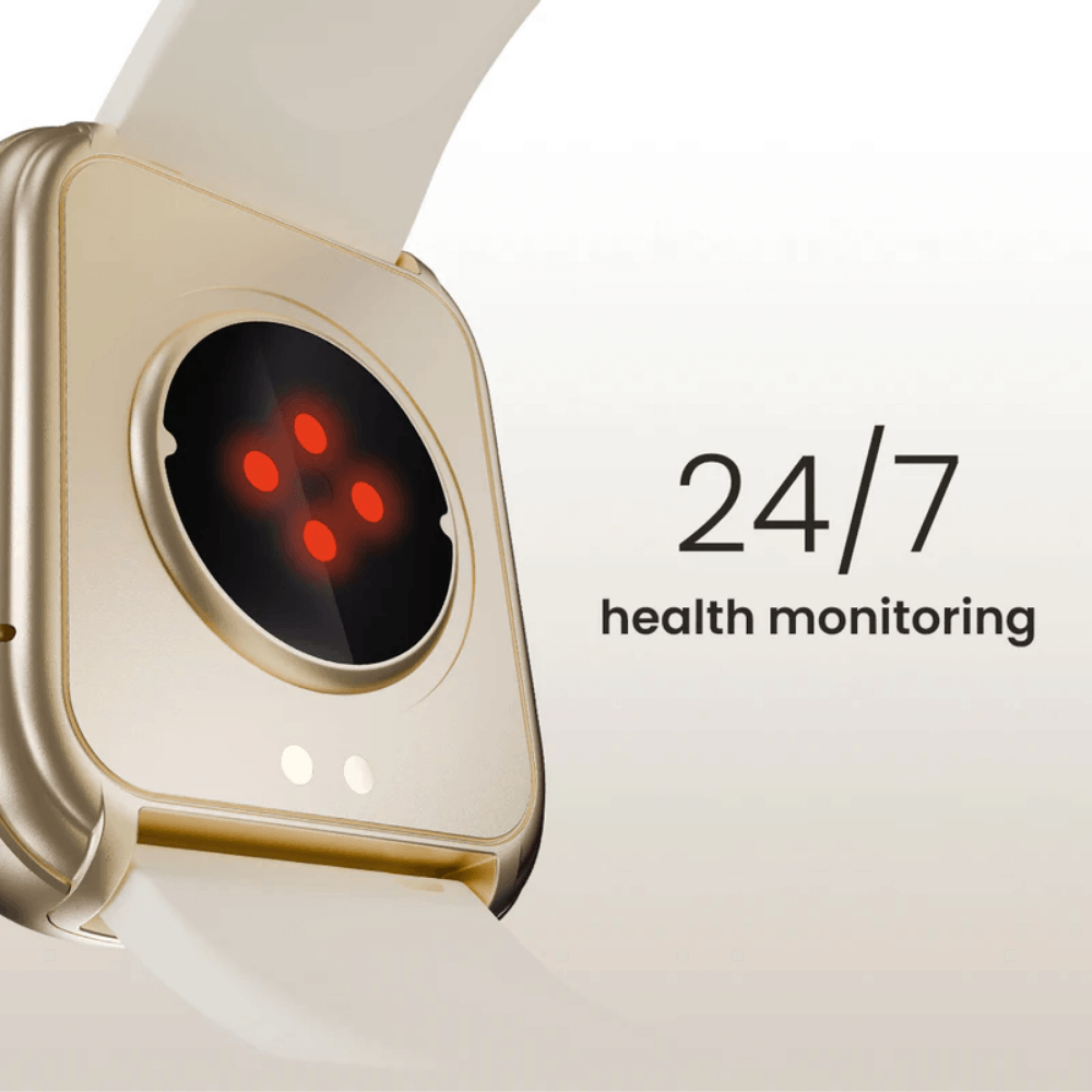 สมาร์ทวอทช์ HIFUTURE LUME หน้าจอ IPS 1.85 นิ้ว สี CHAMPAGNE GOLD