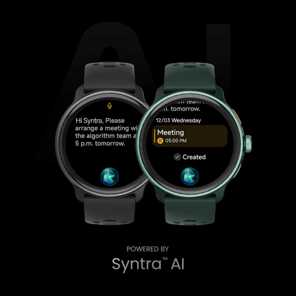 สมาร์ทวอทช์ HIFUTURE VELA มีฟีเจอร์ AI หน้าจอ AMOLED 1.43 นิ้ว สี DARK GREEN