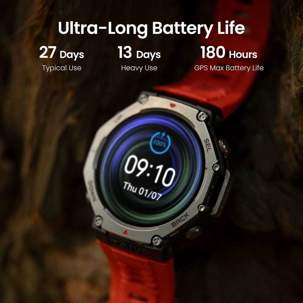 สมาร์ทวอทช์ AMAZFIT T-REX 3 หน้าจอ 1.5