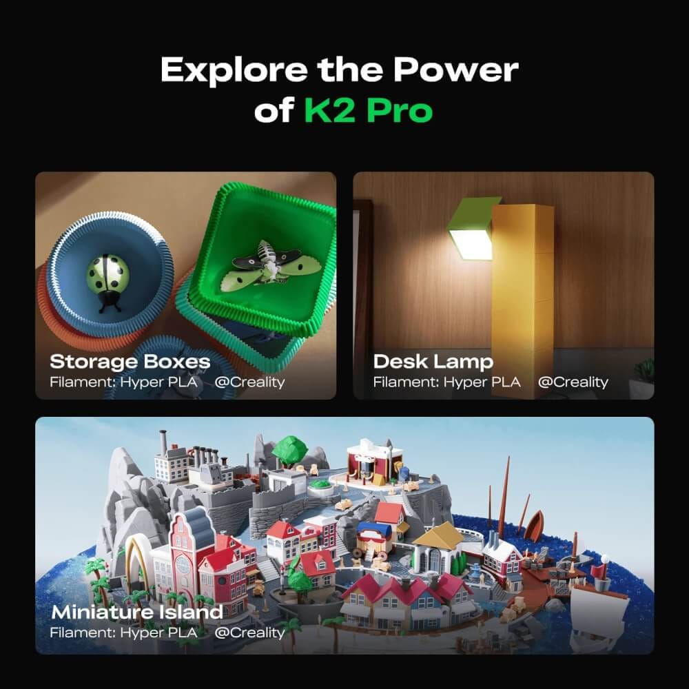 เครื่องพิมพ์ 3 มิติ CREALITY K2 PRO