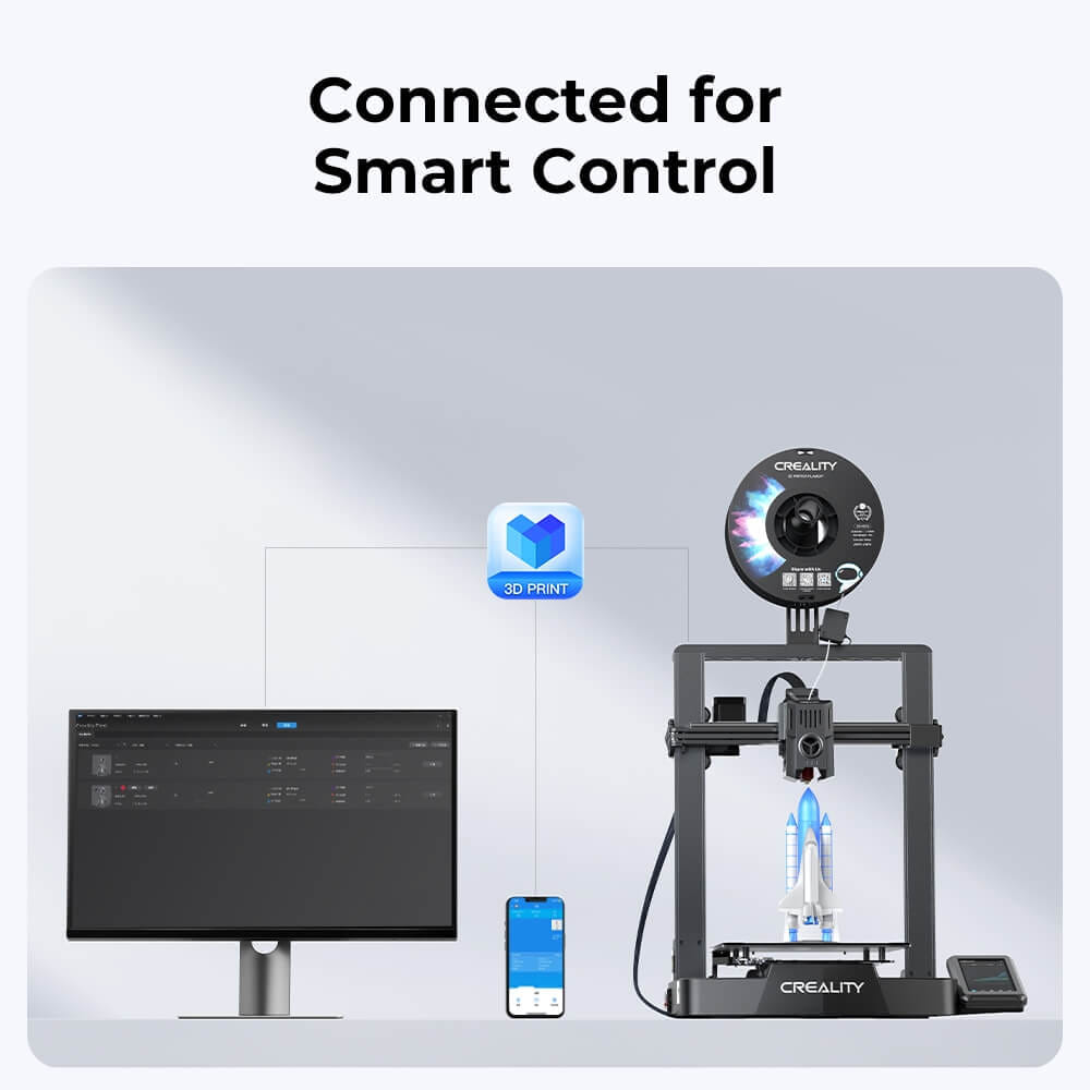เครื่องพิมพ์ 3 มิติ (FDM) CREALITY ENDER3 V3 KE