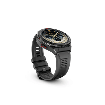 สมาร์ทวอทช์ HIFUTURE ACTIVE มีฟีเจอร์ AI, GPS หน้าจอ AMOLED 1.43 นิ้ว สีดำ-แดง