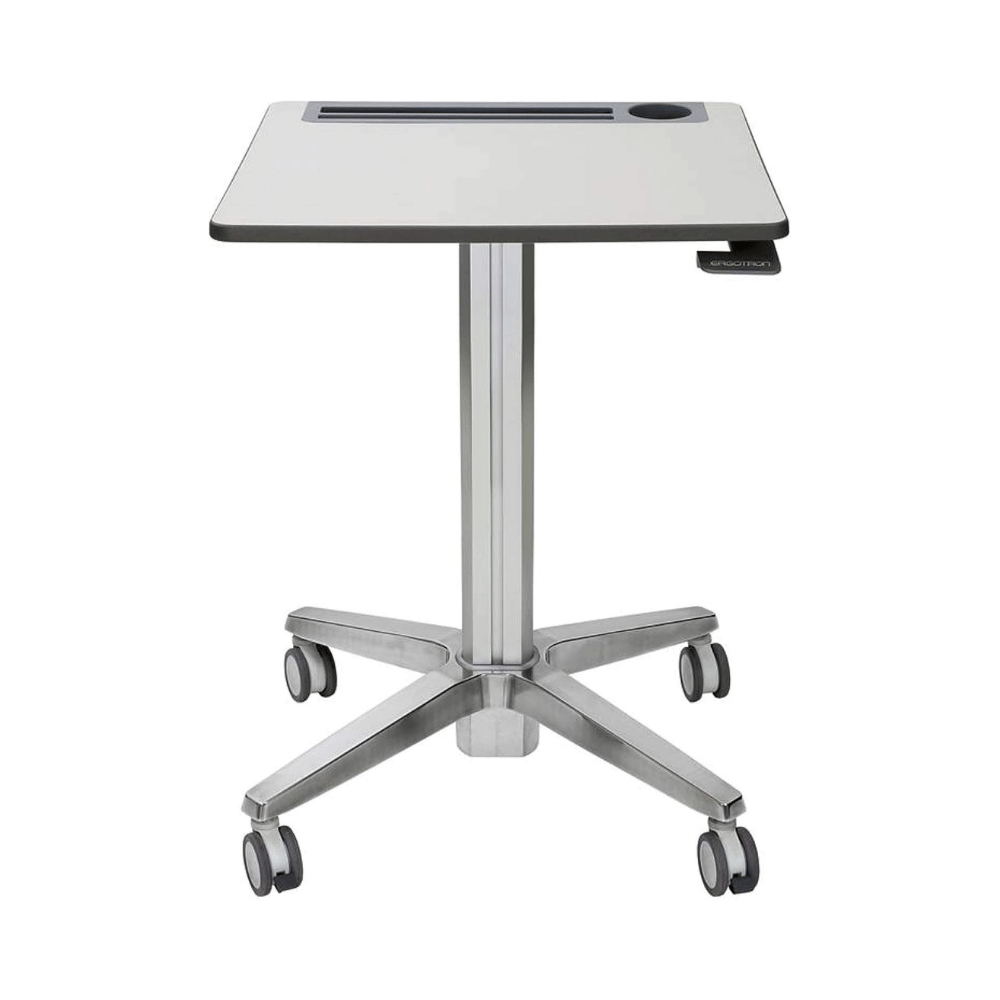 โต๊ะทำงานปรับระดับ ERGOTRON รุ่น LEARNFIT 16 แบบเคลื่อนที่ รองรับน้ำหนัก 6.8 กิโลกรัม สีเทา_0