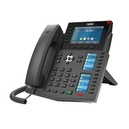 โทรศัพท์สำนักงาน FANVIL FNV-X6U สีดำ ( HIGH-END IP PHONE)_1