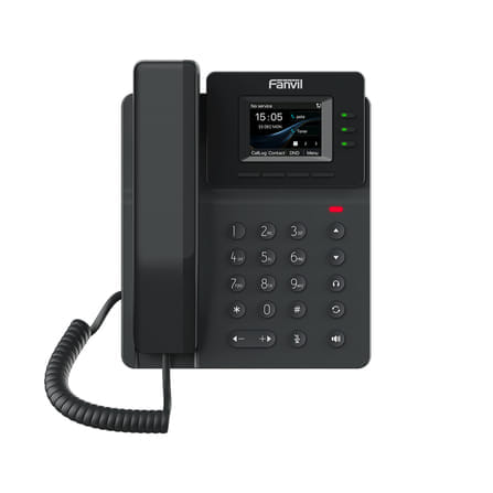 โทรศัพท์สำนักงาน FANVIL FNV-V60W สีดำ (BASIC-LEVEL IP PHONE)_2