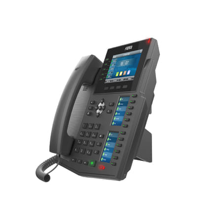 โทรศัพท์สำนักงาน FANVIL FNV-X6U สีดำ ( HIGH-END IP PHONE)_2
