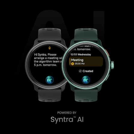 สมาร์ทวอทช์ HIFUTURE VELA มีฟีเจอร์ AI หน้าจอ AMOLED 1.43 นิ้ว สี DARK GREEN_4