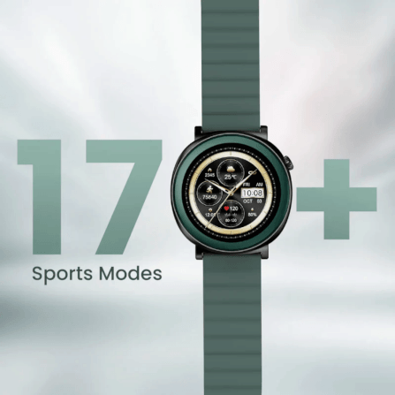 สมาร์ทวอทช์ HIFUTURE AURORA หน้าจอ AMOLED 1.43 นิ้ว สี DARK GREEN_5