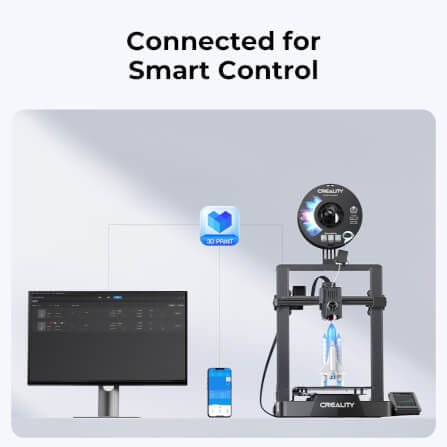 เครื่องพิมพ์ 3 มิติ (FDM) CREALITY ENDER3 V3 KE_6