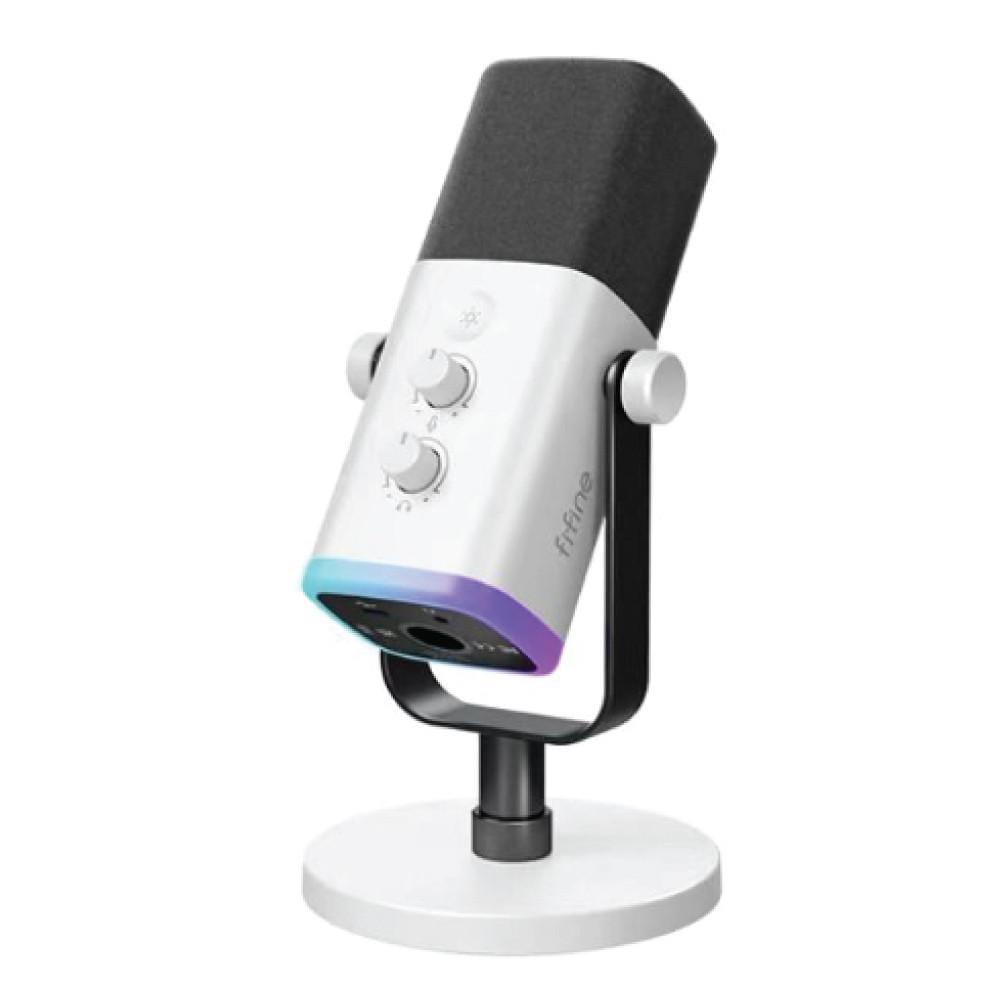 ไมโครโฟน FIFINE AMPLIGAME AM8 USB/XLR สีขาว_1