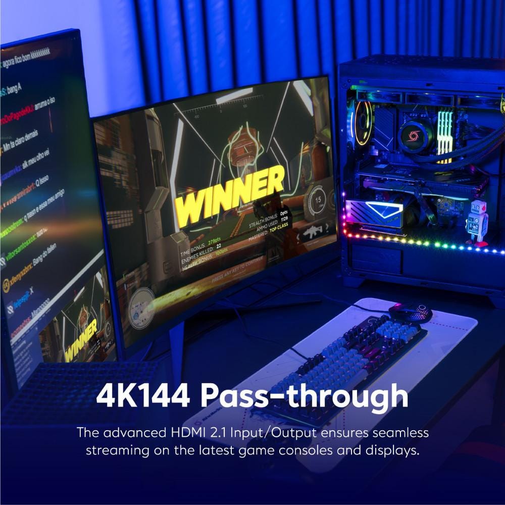 แคปเจอร์การ์ด AVER MEDIA GC575 LIVE GAMER 4K 2.1 ชนิดติดตั้งภายในสำหรับคอมพิวเตอร์_6