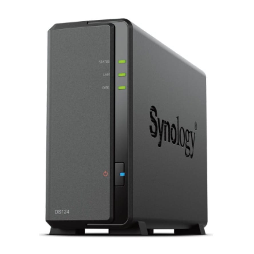 อุปกรณ์จัดเก็บข้อมูลเครือข่าย SYNOLOGY ซีรีส์ DISKSTATION รุ่น DS124_0