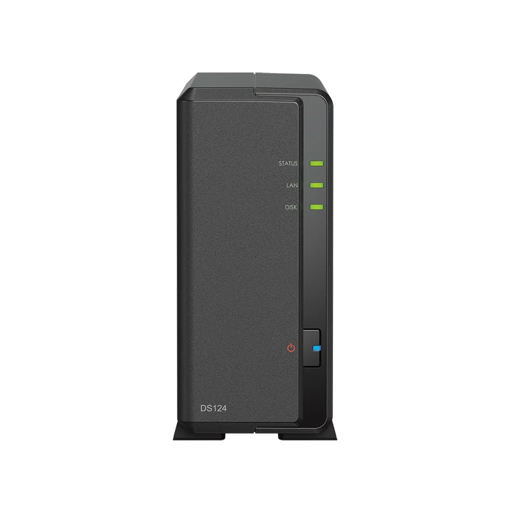 อุปกรณ์จัดเก็บข้อมูลเครือข่าย SYNOLOGY ซีรีส์ DISKSTATION รุ่น DS124_1