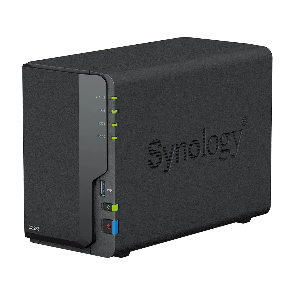 อุปกรณ์จัดเก็บข้อมูลเครือข่าย SYNOLOGY ซีรีส์ DISKSTATION รุ่น DS223_2