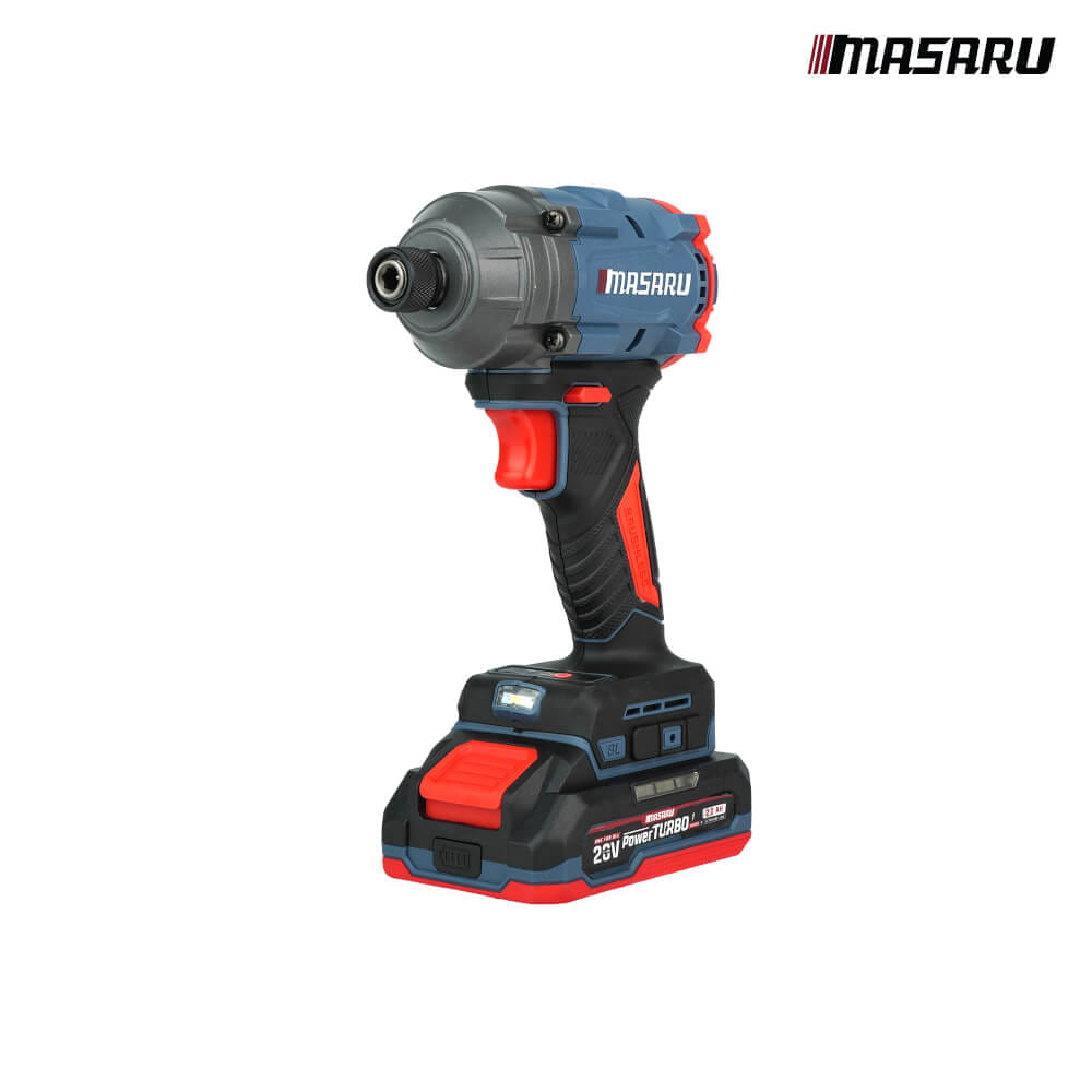 ไขควงกระแทกไร้สาย MASARU รุ่น SCDI-145 (พร้อมแบตเตอรี่)_0