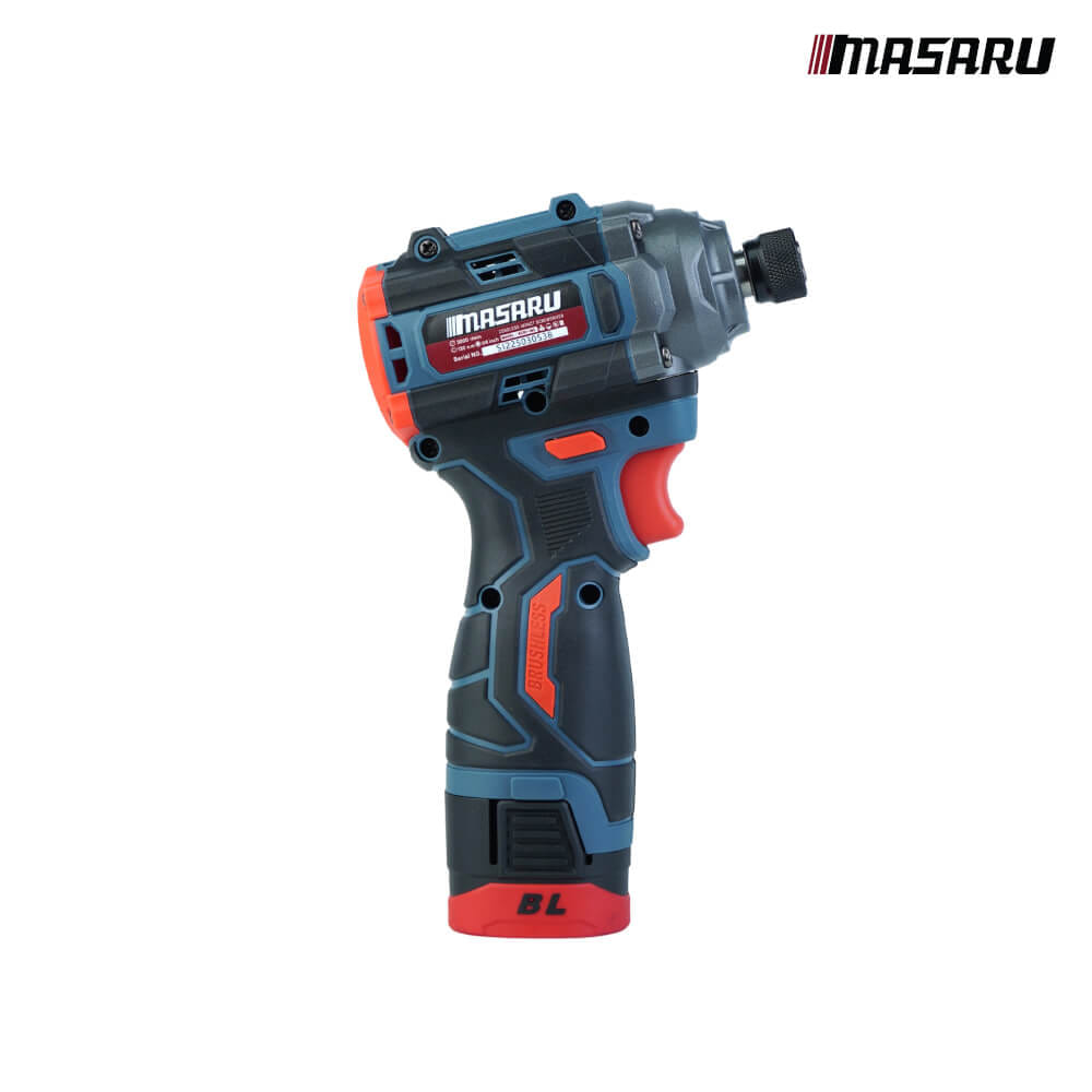 ไขควงกระแทกไร้สาย MASARU รุ่น SCDI-185 (พร้อมแบตเตอรี่)_2