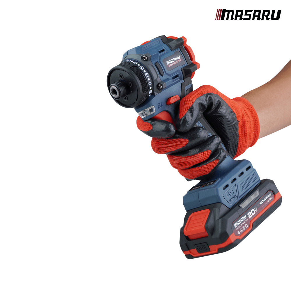 สว่านไขควงคลัตช์ MASARU รุ่น SCDS-175 (พร้อมแบตเตอรี่)_9