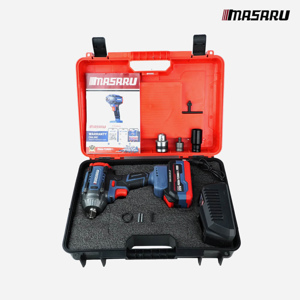 บล็อกกระแทกไร้สาย MASARU รุ่น SCDW-160 (พร้อมแบตเตอรี่)_6
