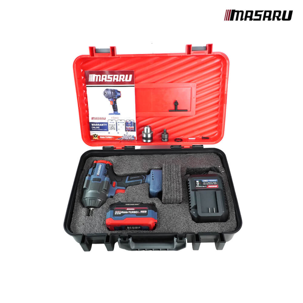 บล็อกกระแทกไร้สาย MASARU รุ่น SCDW-165 (พร้อมแบตเตอรี่)_9
