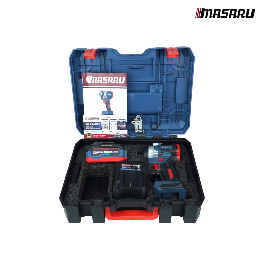 บล็อกกระแทกไร้สาย MASARU รุ่น SCDW-230 (พร้อมแบตเตอรี่)_8