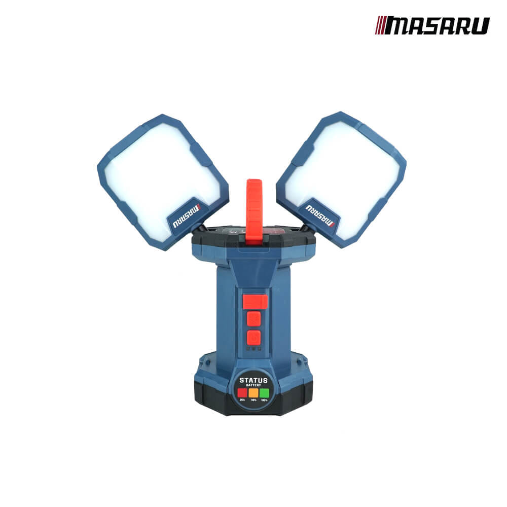 สปอร์ตไลท์ภายในไร้สาย MASARU รุ่น SCLF-920 ปรับระดับความสว่างได้  (พร้อมแบตเตอรี่ แท่นชาร์จ และขาตั้ง))_2