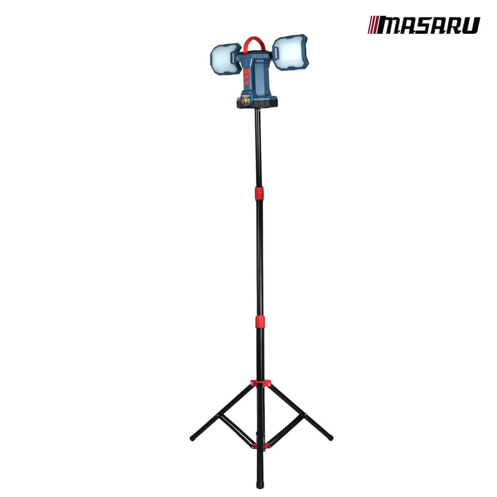 สปอร์ตไลท์ภายในไร้สาย MASARU รุ่น SCLF-920 ปรับระดับความสว่างได้  (พร้อมแบตเตอรี่ แท่นชาร์จ และขาตั้ง))_7