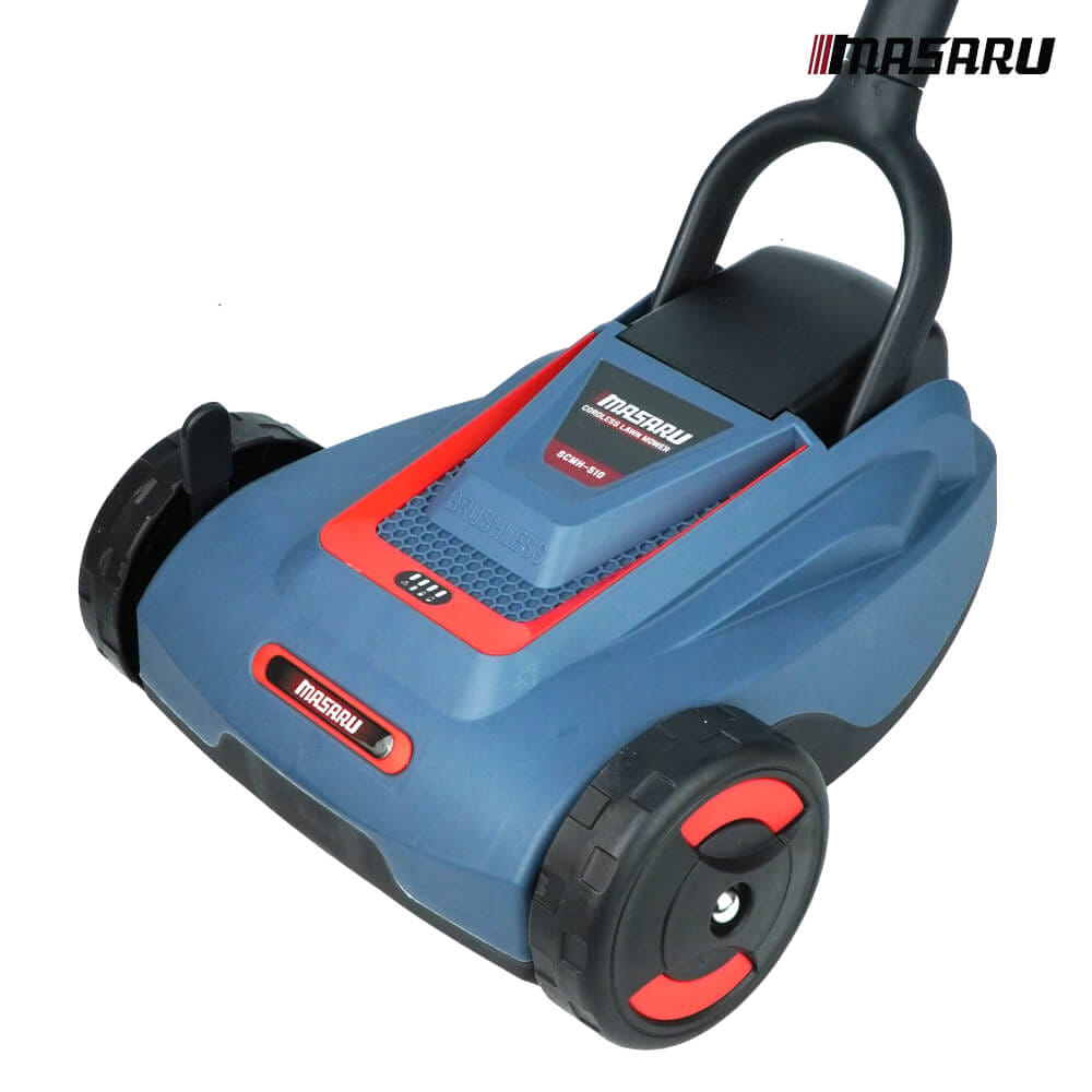 รถเข็นตัดหญ้าไร้สาย MASARU รุ่น SCMH-510N (พร้อมแบตเตอรี่และแท่นชาร์จ)_8