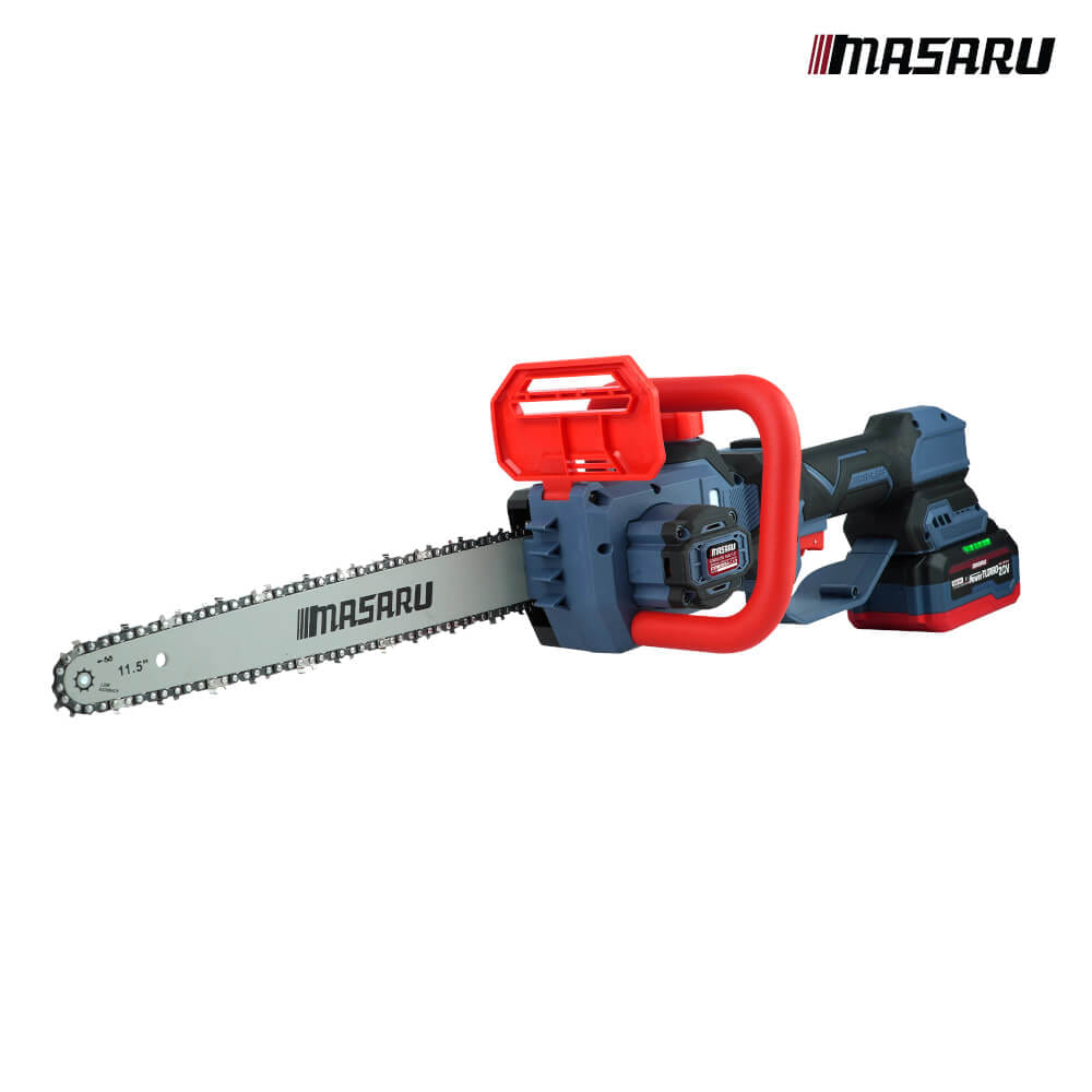 เลื่อยโซ่ไร้สาย MASARU รุ่น SCS-435N (พร้อมแบตเตอรี่และแท่นชาร์จ)_0