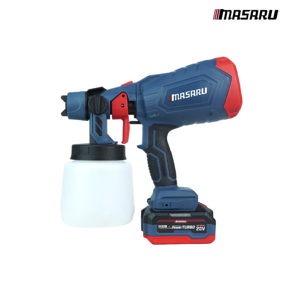 เครื่องพ่นสีไร้สาย MASARU รุ่น SCWG-700 (พร้อมแบตเตอรี่และแท่นชาร์จ)_1