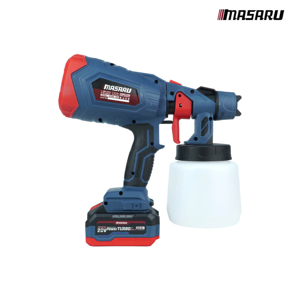 เครื่องพ่นสีไร้สาย MASARU รุ่น SCWG-700 (พร้อมแบตเตอรี่และแท่นชาร์จ)_2