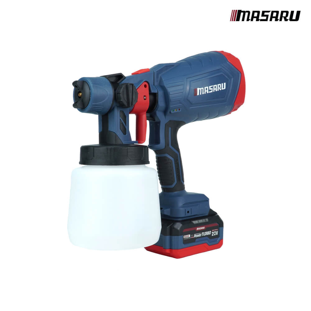 เครื่องพ่นสีไร้สาย MASARU รุ่น SCWG-700 (พร้อมแบตเตอรี่และแท่นชาร์จ)_0