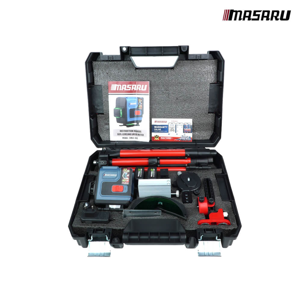 เครื่องวัดระดับเลเซอร์ MASARU รุ่น SMLG-300  (พร้อมแบตเตอรี่)_9