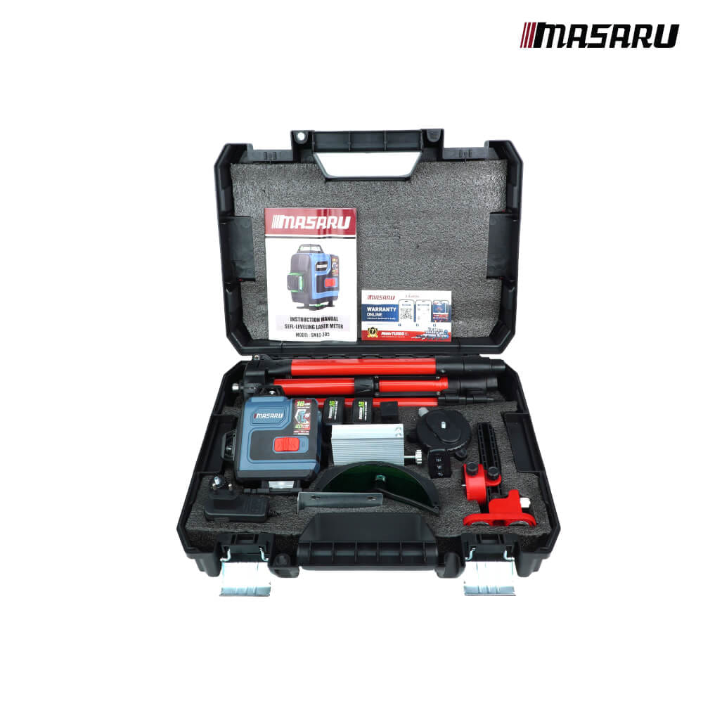 เครื่องวัดระดับเลเซอร์ MASARU รุ่น SMLG-305  (พร้อมแบตเตอรี่)_8
