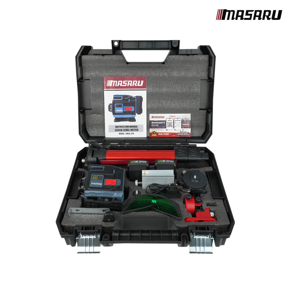 เครื่องวัดระดับเลเซอร์ MASARU รุ่น SMLG-310  (พร้อมแบตเตอรี่)_6