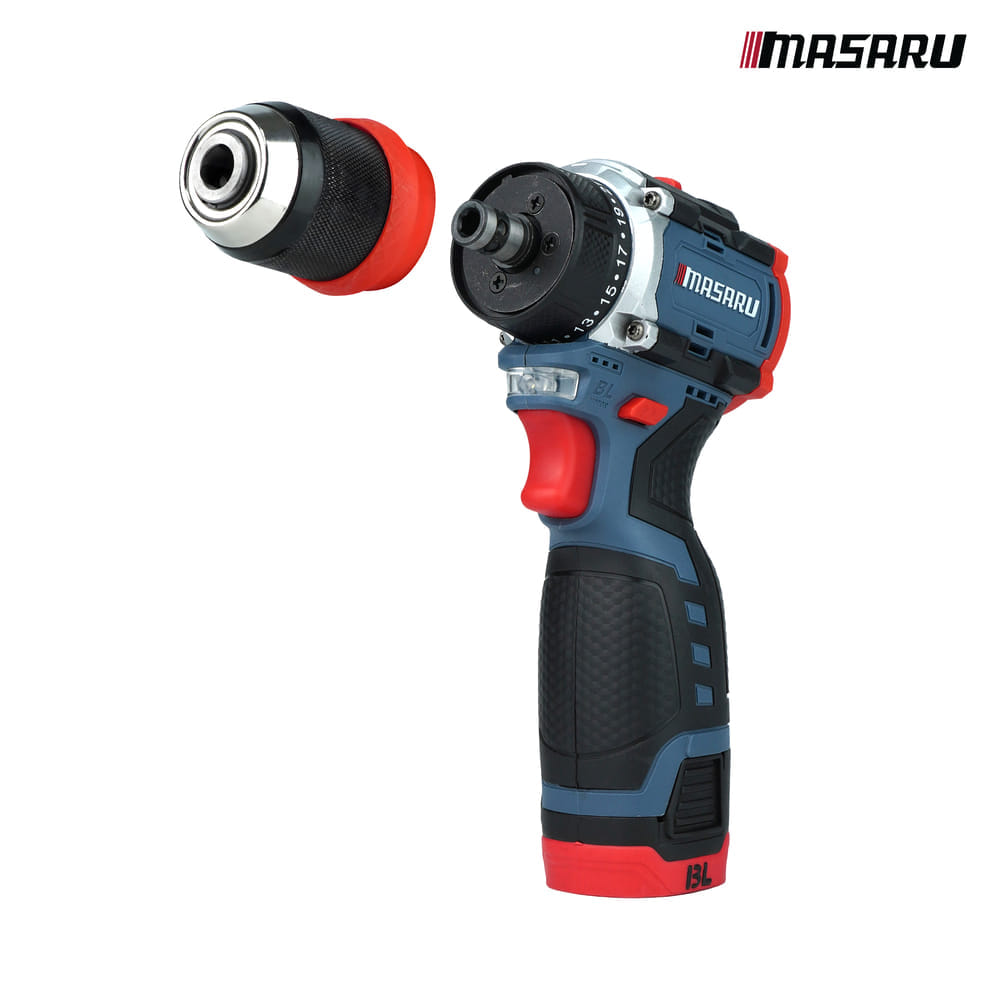 สว่านไขควงคลัตช์กระแทกไร้สาย MASARU รุ่น SCDI-140 (พร้อมแบตเตอรี่)_0