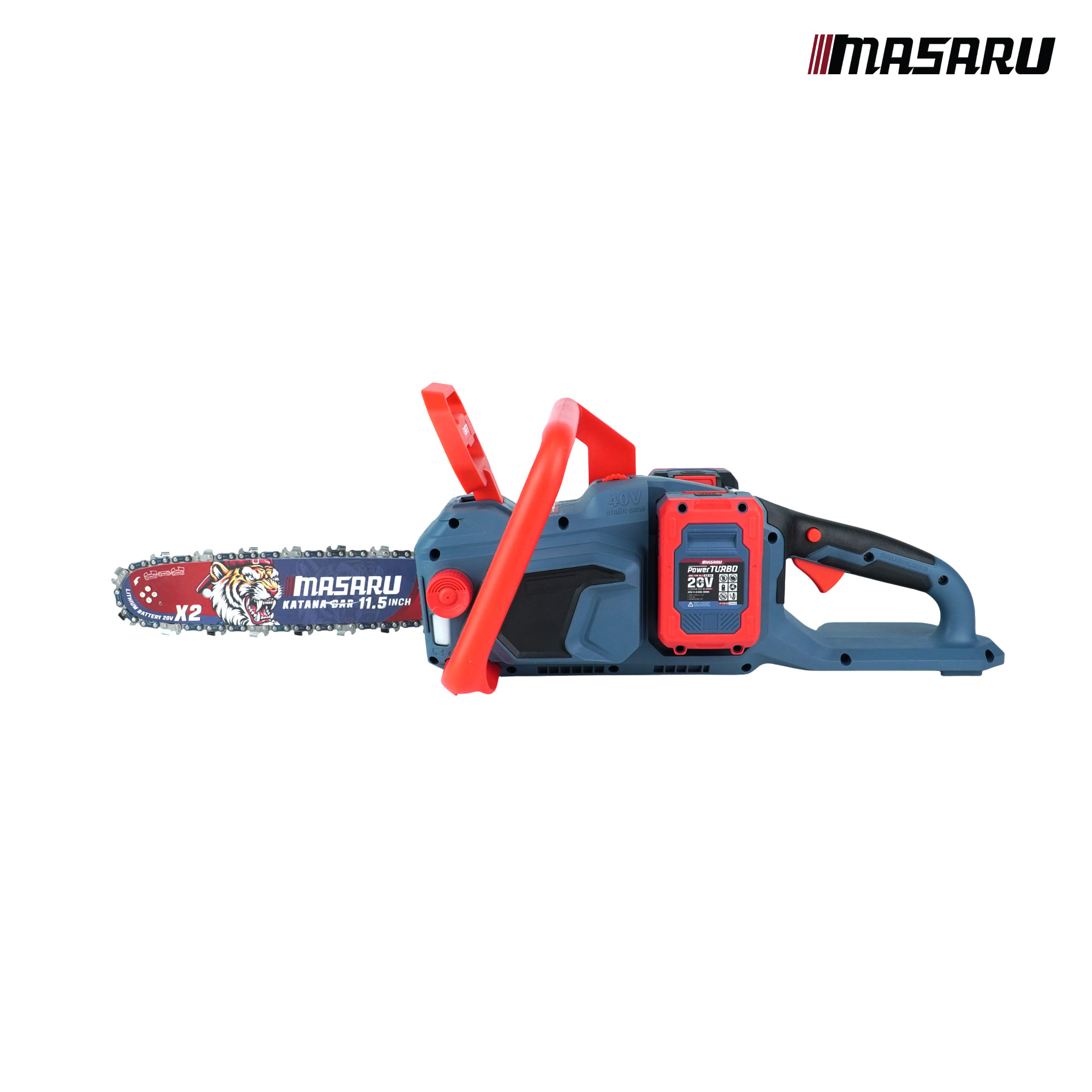 เลื่อยไฟฟ้าไร้สาย MASARU 40V รุ่น SCS-450 11.5นิ้ว (พร้อมแบตเตอรี่และแท่นชาร์จ)_0