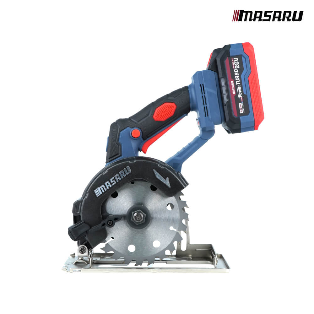 เลื่อยวงเดือนไร้สาย MASARU รุ่น SCSC-400 (พร้อมแบตเตอรี่และแท่นชาร์จ)_1